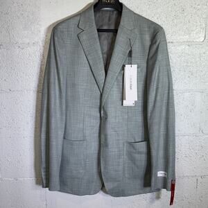 Calvin Klein Men's Solid Slim-Fit Soft Sport Coat - Mint 42L $295